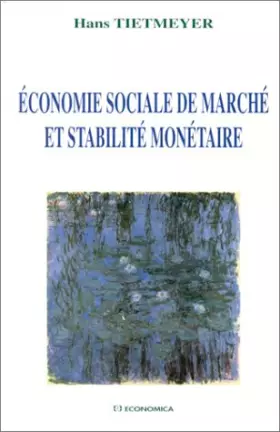 Couverture du produit · Economie sociale de marché et stabilité monétaire
