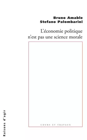 Couverture du produit · L'économie politique n'est pas une science morale