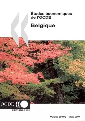 Couverture du produit · Études économiques de l'OCDE : Belgique 2007: Edition 2007