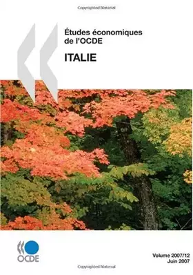 Couverture du produit · Études économiques de l'OCDE : Italie 2007: Edition 2007