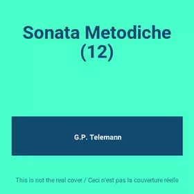 Couverture du produit · Sonata Metodiche (12)