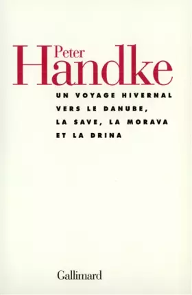 Couverture du produit · Un voyage hivernal vers le Danube, la Save, la Morava et la Drina