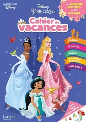 Couverture du produit · Disney - Princesses - De la Grande Section au CP - Cahier de vacances 2025
