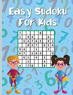 Couverture du produit · Easy Sudoku For Kids: 300 Sudoku puzzles for Smart Kids 9x9 with solutions