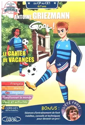 Couverture du produit · Goal - Cahier de vacances CP-CE1