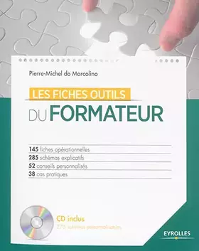 Couverture du produit · LES FICHES OUTILS DU FORMATEUR: 145 FICHES OPERATIONNELLES - 285 SCHEMAS EXPLICATIFS - 52 CONSEILS PERSONNALISES