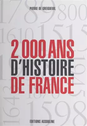Couverture du produit · 2000 ans d'histoire de France