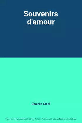 Couverture du produit · Souvenirs d'amour