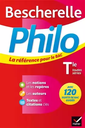 Couverture du produit · Bescherelle Philo Tle: la référence pour le bac