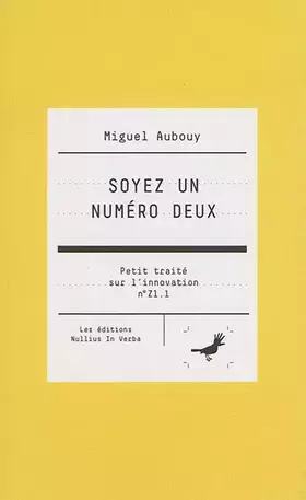 Couverture du produit · Soyez un numéro deux