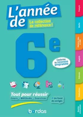 Couverture du produit · L'Année de 6e Tout pour réussir