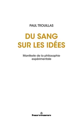 Couverture du produit · Du sang sur les Idées