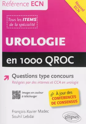 Couverture du produit · Urologie en 1000 QROC