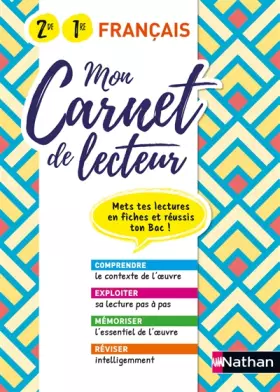 Couverture du produit · Mon carnet de lecteur - Français - 2de / 1re