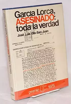 Couverture du produit · García Lorca, Asesinado: toda La Verdad