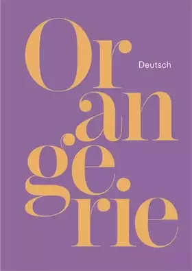 Couverture du produit · Mini guide orangerie allemand