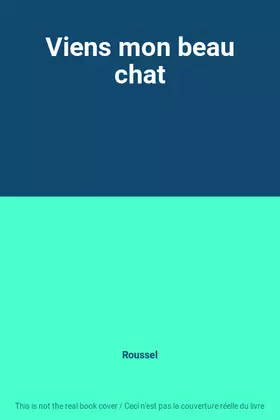 Couverture du produit · Viens mon beau chat