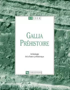 Couverture du produit · Gallia préhistoire 48