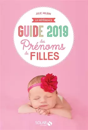 Couverture du produit · Guide des prénoms de filles 2019