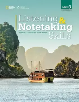 Couverture du produit · Listening & Notetaking Skills 3 (with Audio script) (Listening and Notetaking Skills, Fourth Edition)