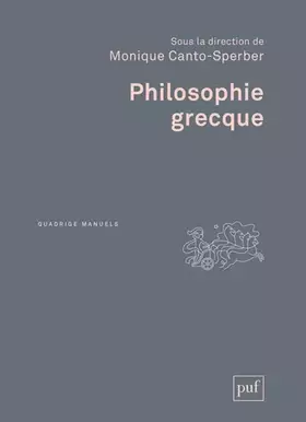 Couverture du produit · Philosophie grecque