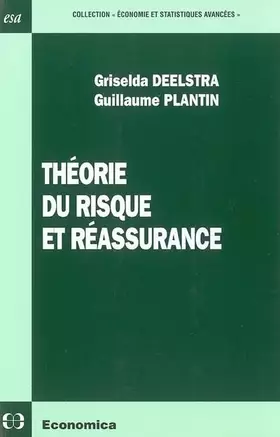 Couverture du produit · Théorie du risque et réassurance