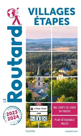 Couverture du produit · Guide du Routard Villages étapes 2023/2024