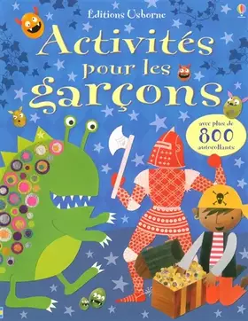 Couverture du produit · ACTIVITES POUR LES GARCONS (Activités Usborne) (French Edition)