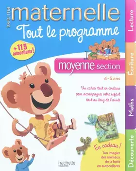 Couverture du produit · Toute ma maternelle - Tout le programme moyenne section