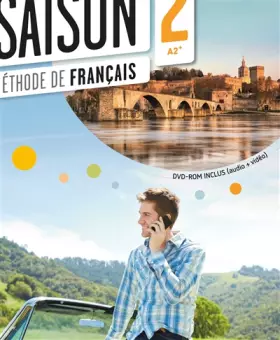 Couverture du produit · Saison 2 - Livre + CD + DVD, niveau - A2+