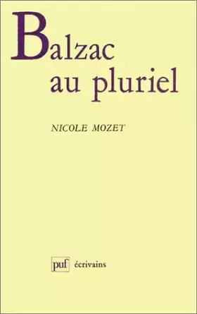 Couverture du produit · Balzac au pluriel