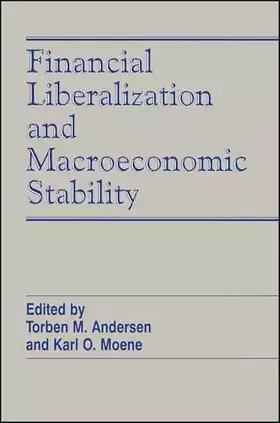 Couverture du produit · Financial Liberalization and Macroeconomic Stability