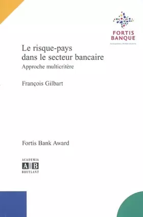 Couverture du produit · Le risque-pays dans le secteur bancaire : Approche multicritère