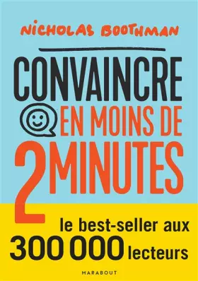 Couverture du produit · Convaincre en moins de 2 minutes