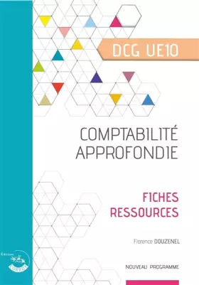Couverture du produit · Comptabilité approfondie: Fiches ressources DCG UE10