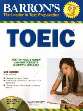 Couverture du produit · Barron's TOEIC: Test of English for International Communication