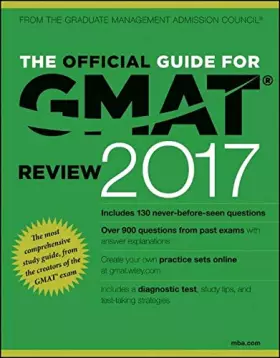 Couverture du produit · The Official Guide for GMAT Review 2017