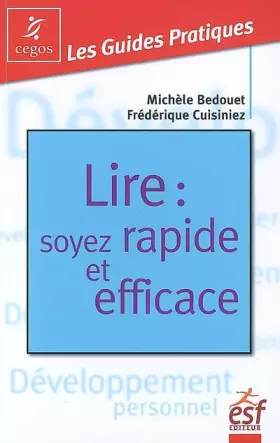 Couverture du produit · Lire : soyez rapide et efficace