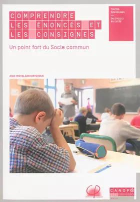 Couverture du produit · Comprendre les Enonces et les Consignes un Point Fort du Socle Commun