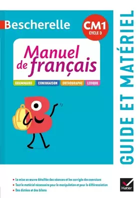Couverture du produit · Bescherelle - Français CM1 Éd. 2020 - Guide pédagogique + ressources à télécharger
