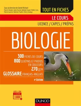 Couverture du produit · Biologie - Le cours - 4e éd. - Biologie - Le cours - Licence, Capes, Prépas: Licence, Capes, Prépas