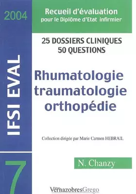 Couverture du produit · Rhumatologie, traumatologie, orthopédie