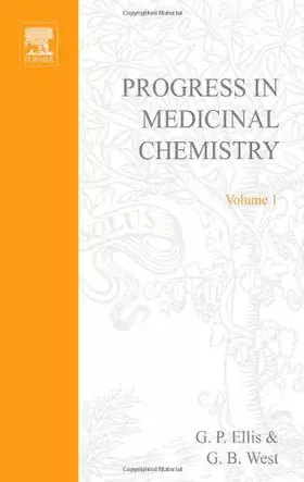 Couverture du produit · Progress in Medicinal Chemistry 1
