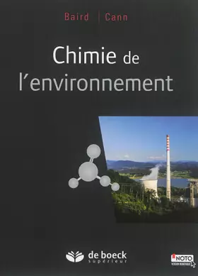 Couverture du produit · Chimie de l'environnement