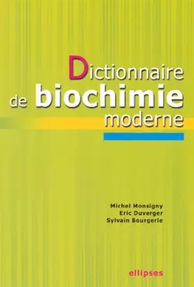 Couverture du produit · Dictionnaire de biochimie moderne