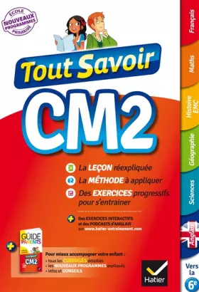 Couverture du produit · Tout Savoir CM2