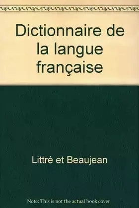Couverture du produit · Dictionnaire de la langue française