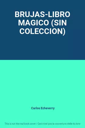 Couverture du produit · BRUJAS-LIBRO MAGICO (SIN COLECCION)