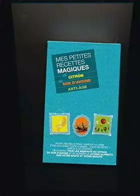Couverture du produit · Coffret Mes petites recettes magiques au citron au son d'avoine et anti-âge