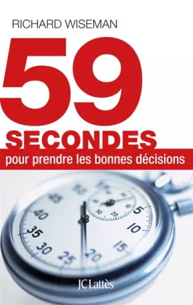 Couverture du produit · 59 secondes pour prendre les bonnes décisions